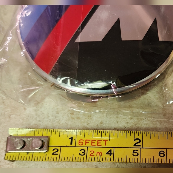 New Set Of 4 BMW M Series hubcap Center Caps Choose 56mm Or 68mm - Picture 4 of 7